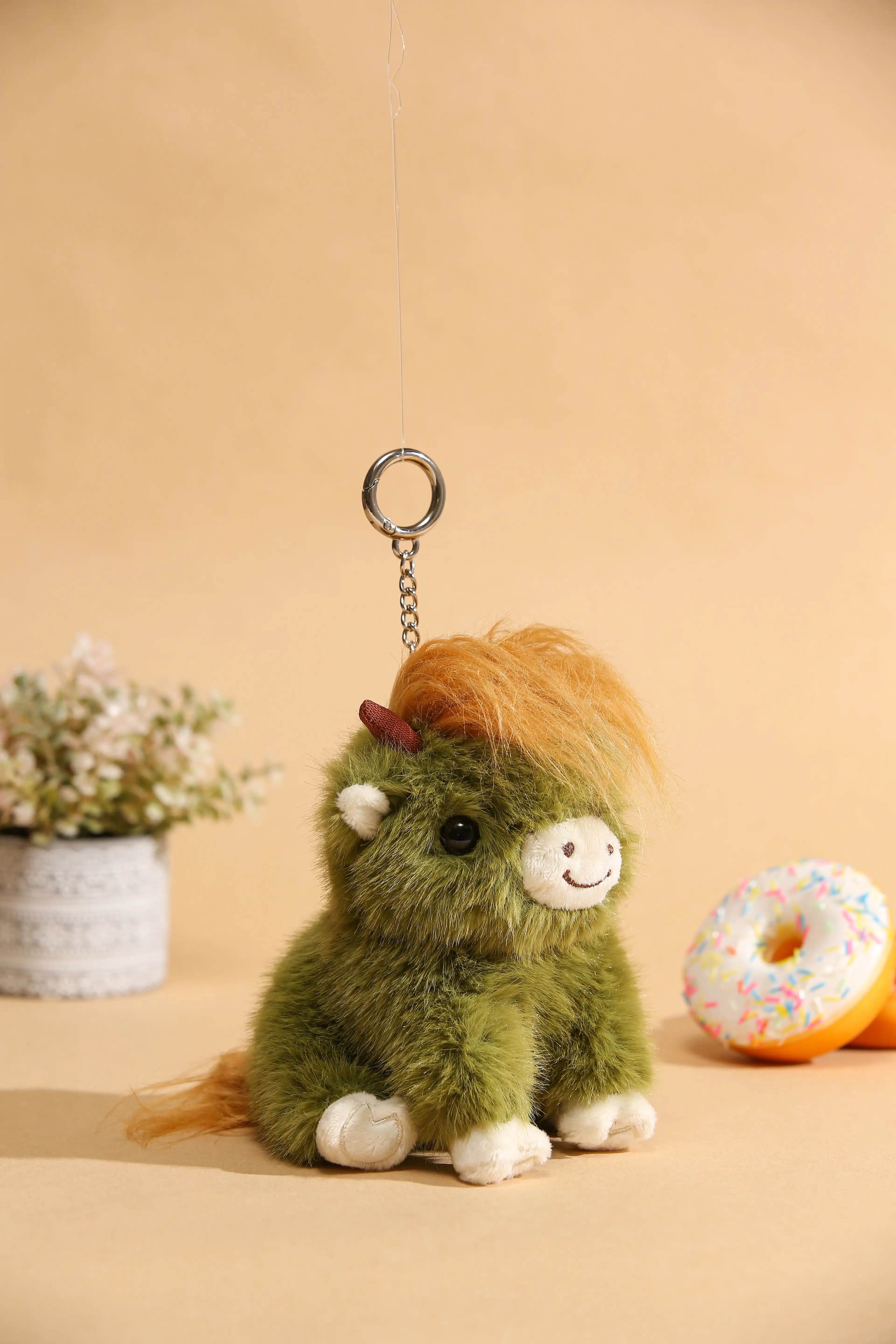 Highland Cow Bag Charm