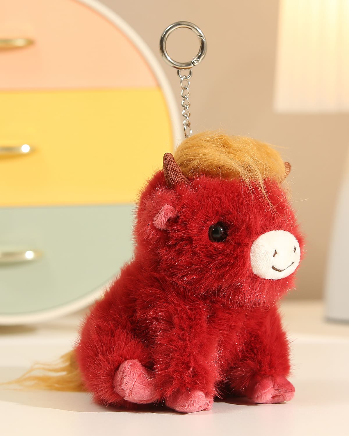 Highland Cow Bag Charm Sprinkle 🍩