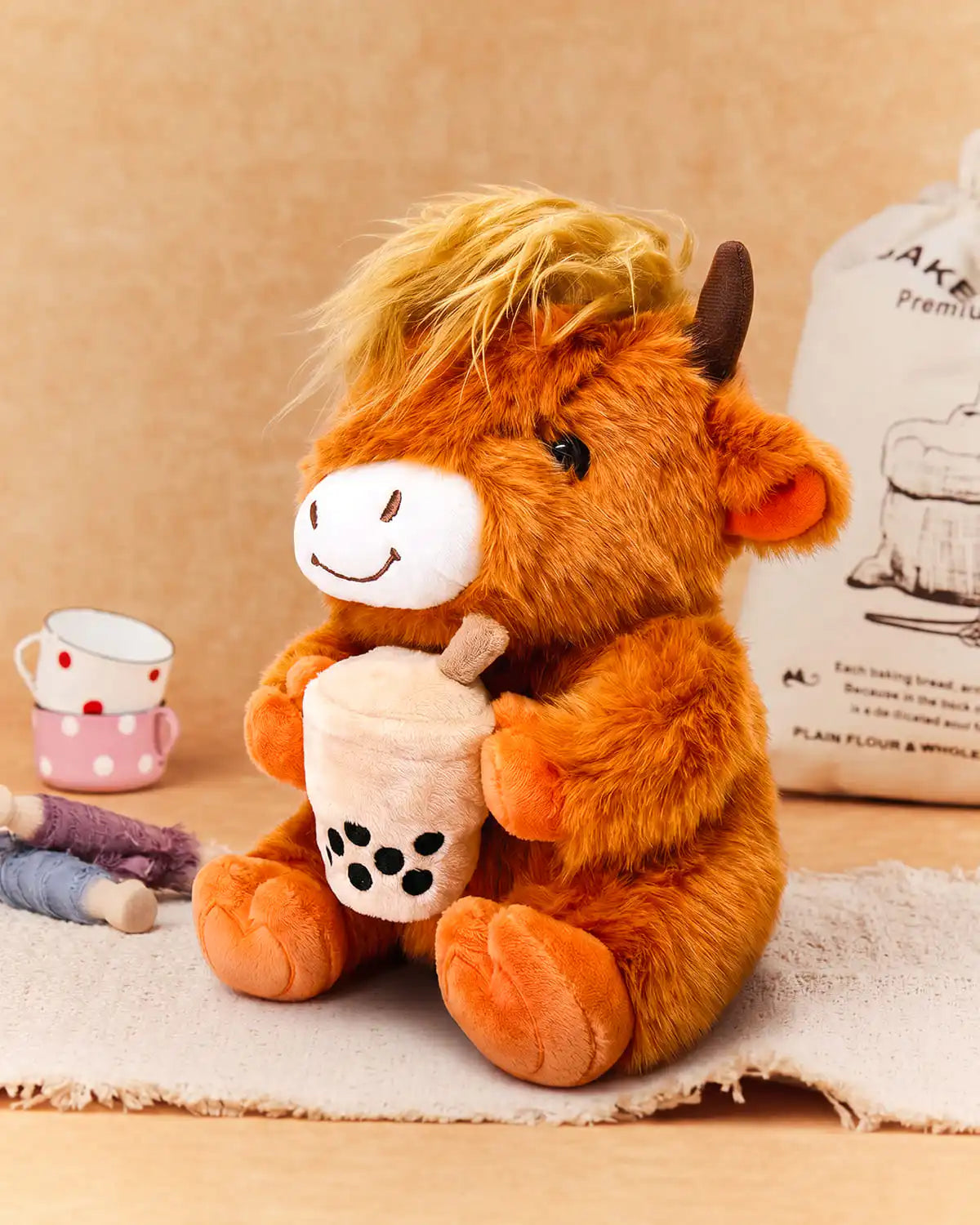 Boba 🧋 Highland Cow Plushie